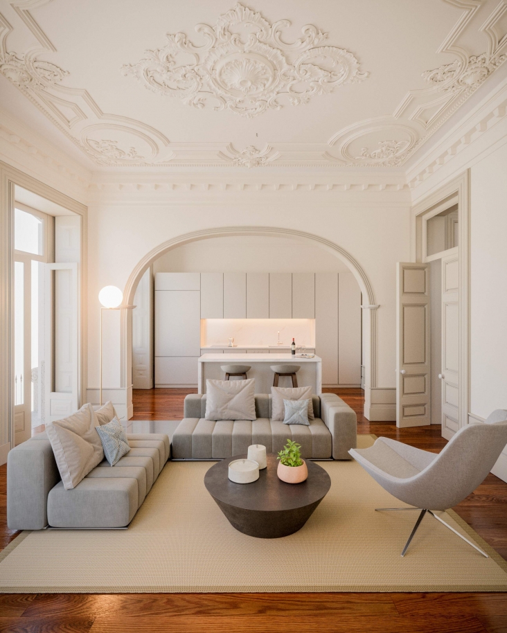 Duplex apartment with balcony, in luxury condominium, Foz, Porto, Portugal_146771
