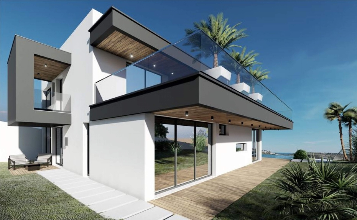 Villa de 4 chambres, avec piscine, en construction, Albufeira, Algarve_150213