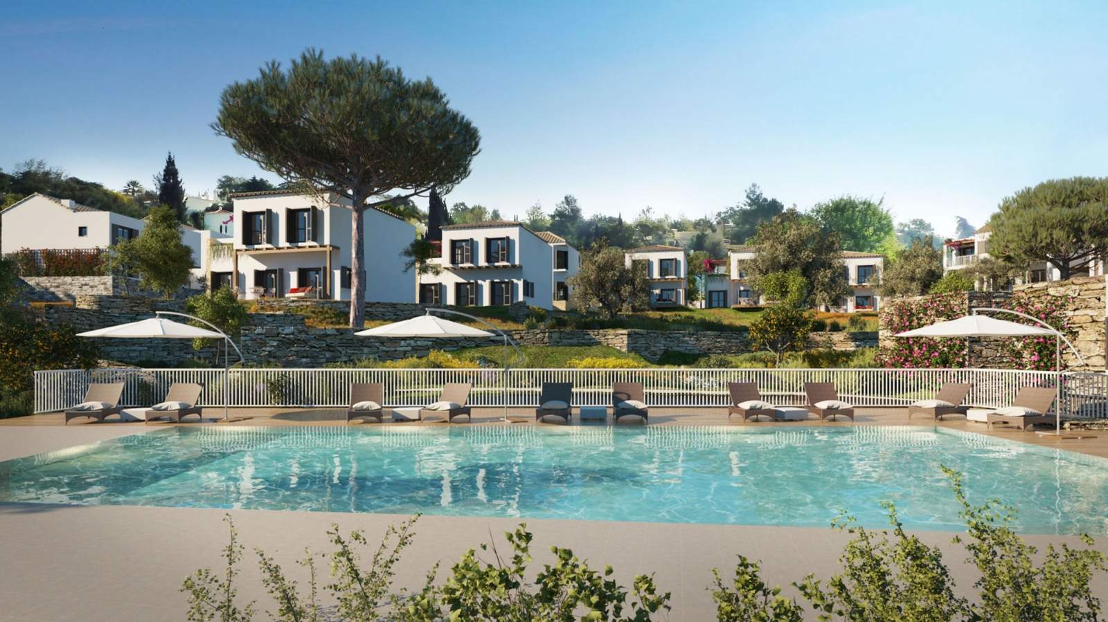 3-Betten-Villa, in Luxus-Eigentumswohnung, Carvoeiro, Algarve_152525