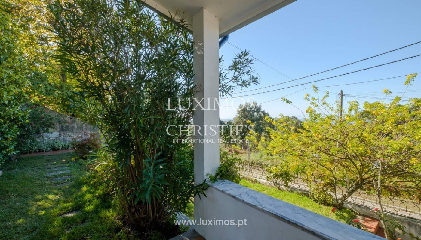 Villa avec jardin et vue sur la mer, à vendre, V. N. Gaia, Porto, Portugal_154368