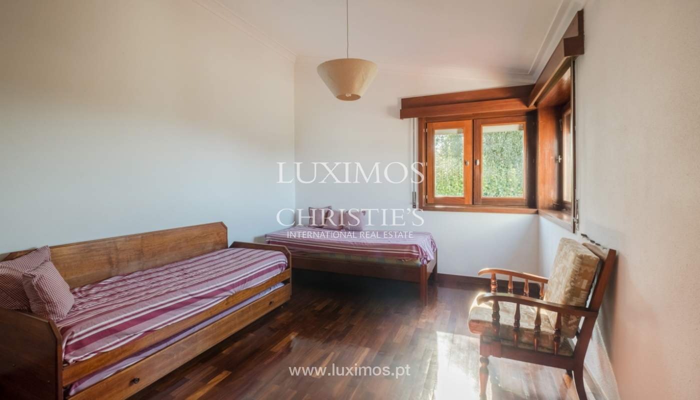 Villa avec jardin et vue sur la mer, à vendre, V. N. Gaia, Porto, Portugal_154379