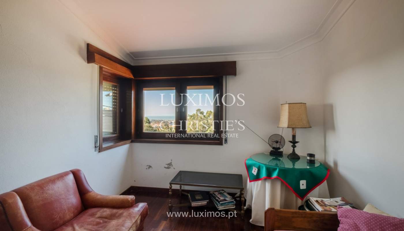 Villa avec jardin et vue sur la mer, à vendre, V. N. Gaia, Porto, Portugal_154391