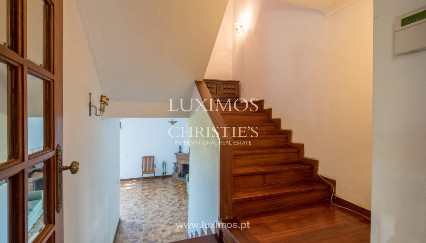 Villa avec jardin et vue sur la mer, à vendre, V. N. Gaia, Porto, Portugal_154394