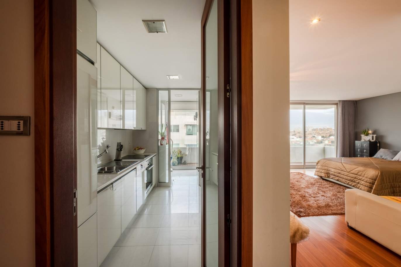 Venda de apartamento moderno, com vistas mar, Leça da Palmeira, Porto_156121