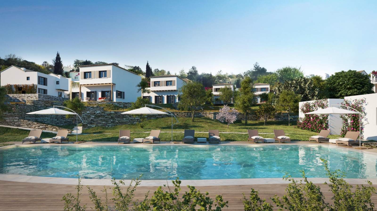 Villa with 3 Bedrooms, in luxury condominium, Carvoeiro, Algarve_160781
