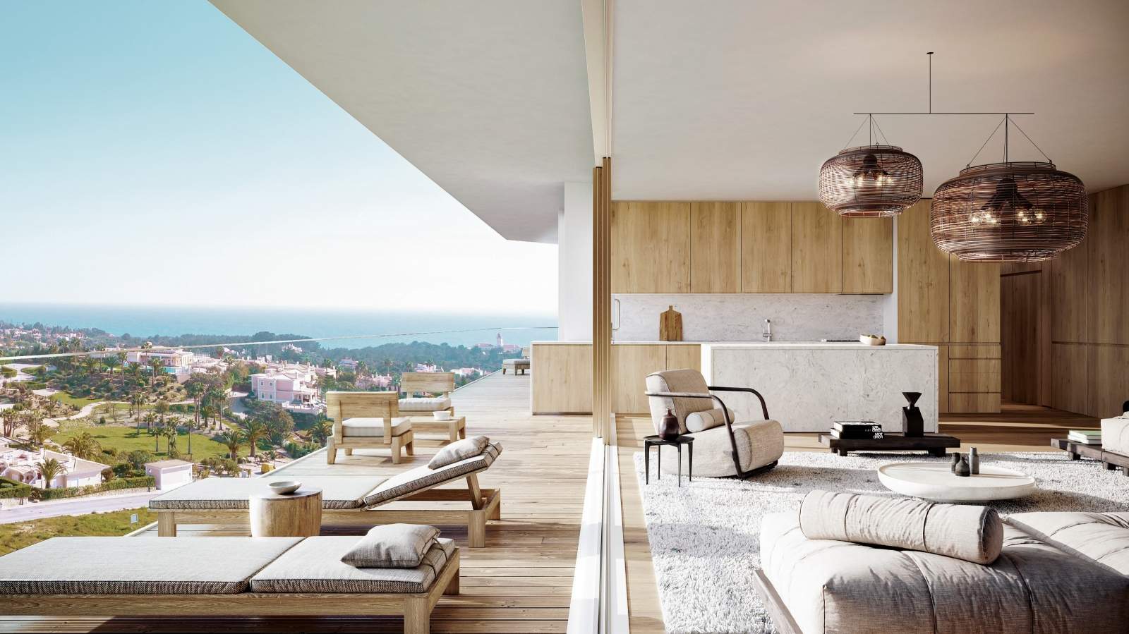 2 bedroom apartment, private resort, Carvoeiro, Algarve_164257