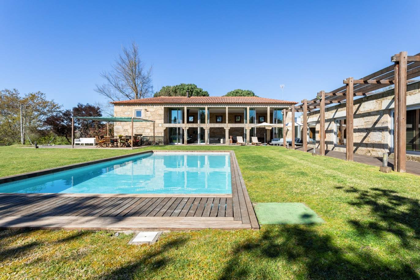 Verkauf: zeitgenössisches Landhaus mit Pool, Barcelos, Portugal_166166