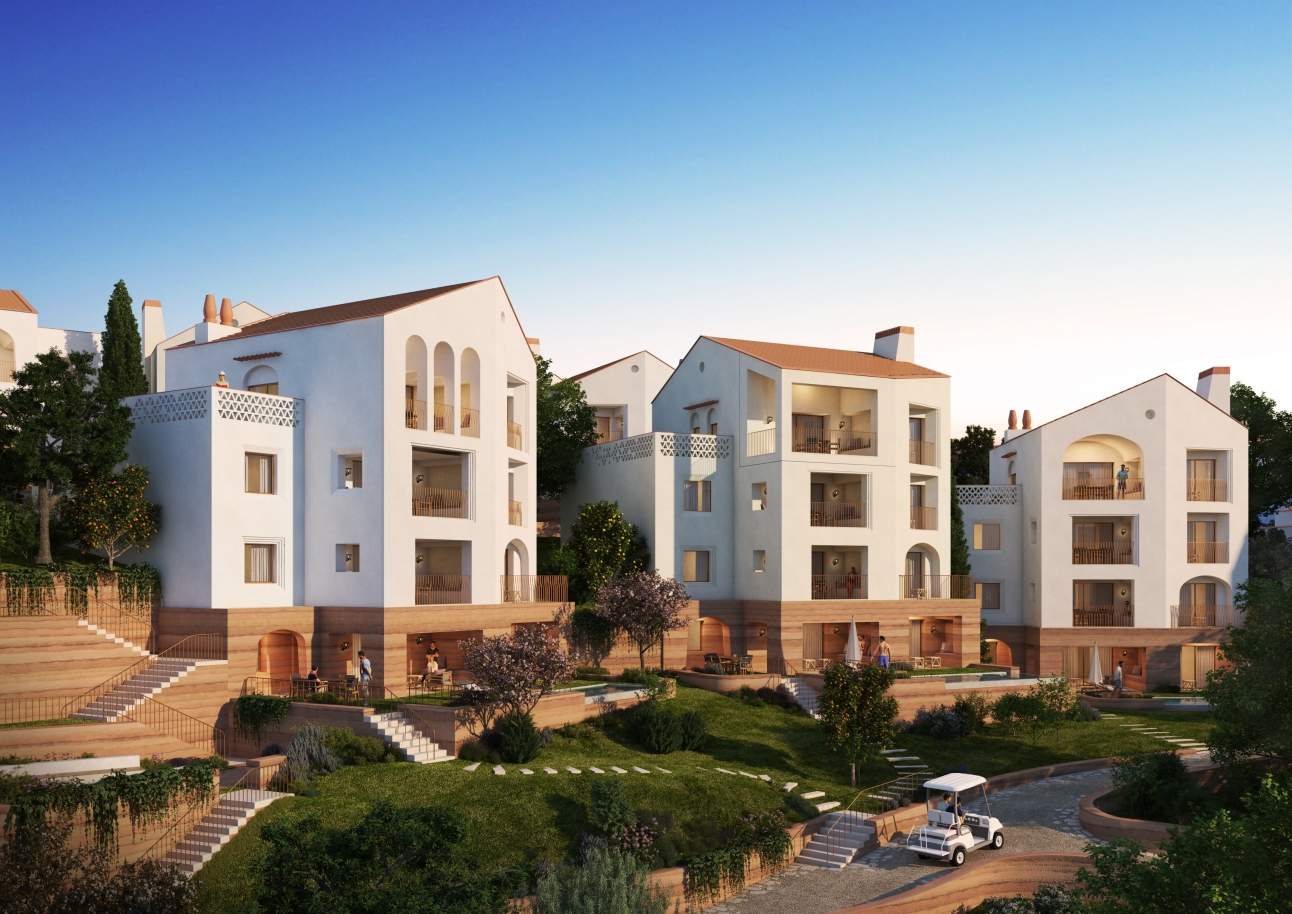 Apartamento T2 com piscina, em aldeamento turístico, Querença, Algarve_167112