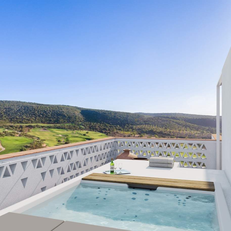 2 bedroom apartment with swimming pool, exclusive resort, Querença, Algarve_167126