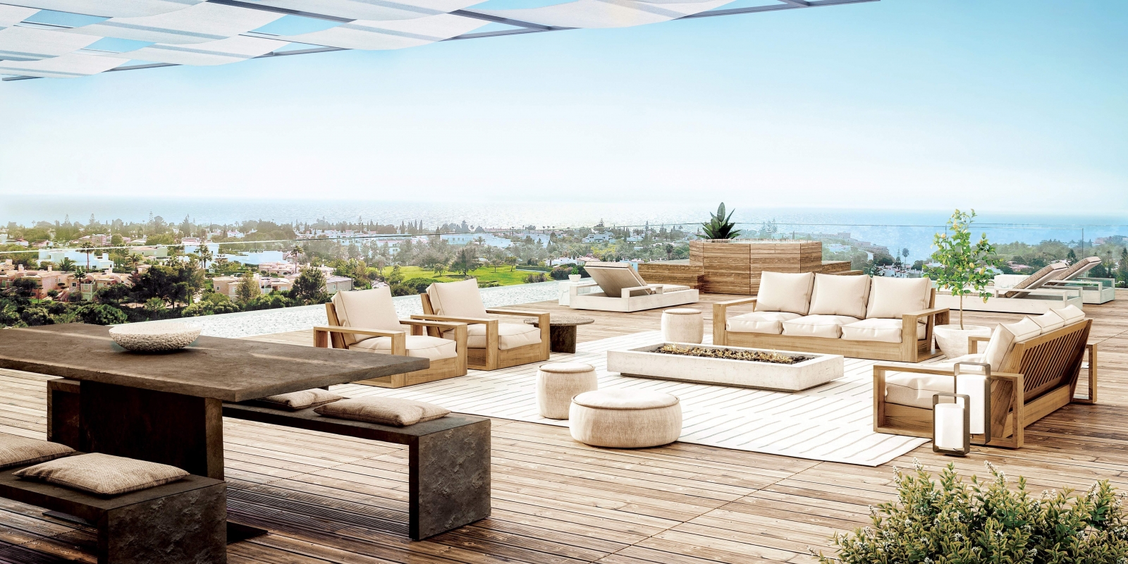 3 bedroom apartment, private resort, Carvoeiro, Algarve_167721