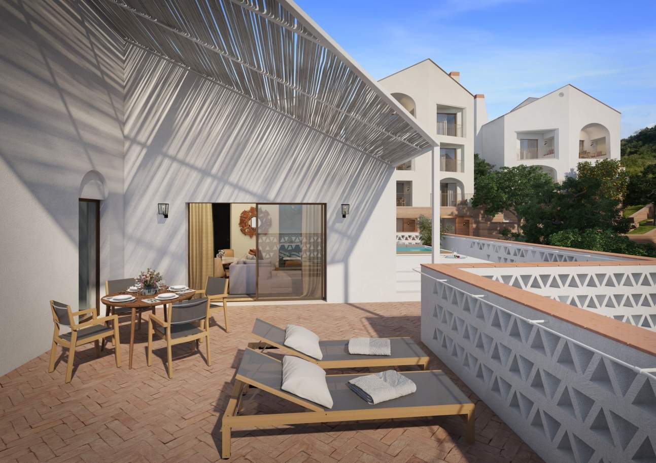 2-Zimmer-Wohnung mit Pool, exklusives Resort, Querença, Algarve_168078