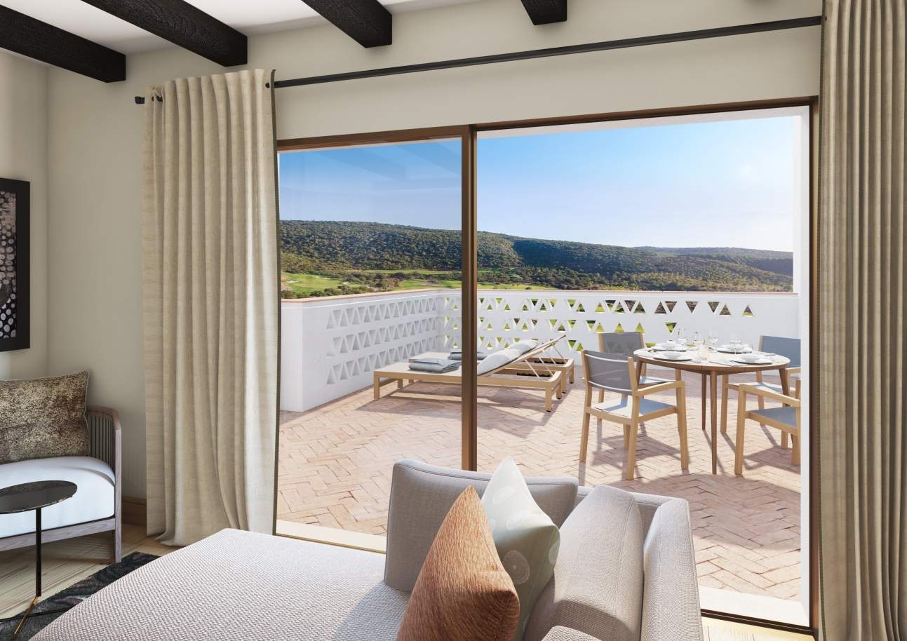 2-Zimmer-Wohnung mit Pool, exklusives Resort, Querença, Algarve_168079