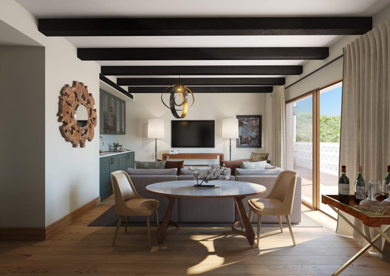 Apartamento T2 com piscina, resort exclusivo, Querença, Algarve_168102