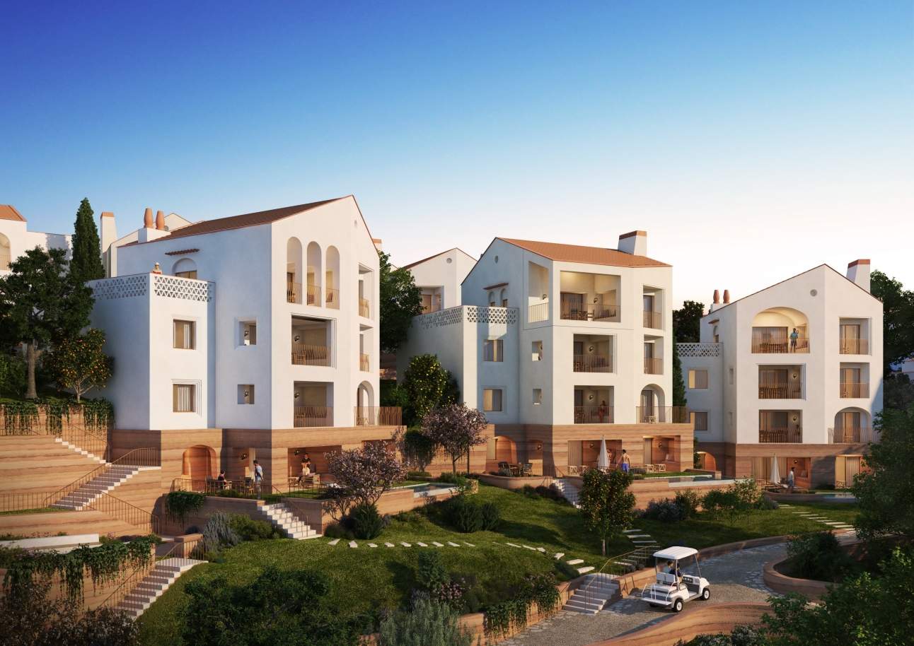Apartamento T2 com piscina, resort exclusivo, Querença, Algarve_168111