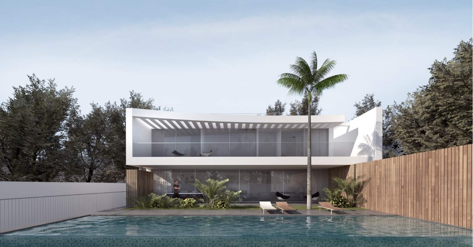 Villa moderne avec piscine, en cours de construction, Vilamoura, Algarve_168715