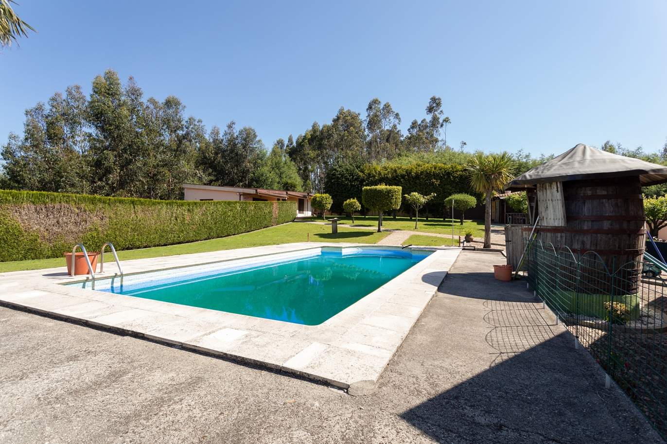 Casa de campo con piscina y jardín, en venta, en Paços de Ferreira, Norte de Portugal_171155