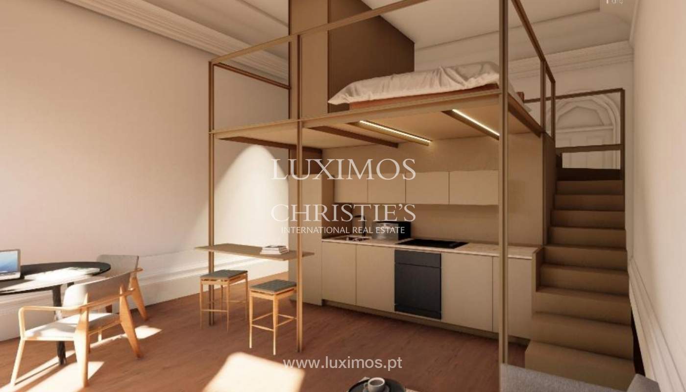Appartement neuf avec mezzanine et balcon, à vendre, à Baixa, Porto, Portugal_172096