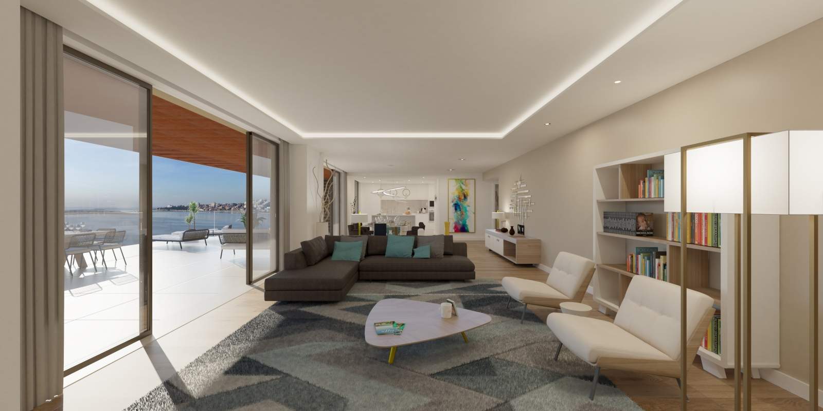 Apartment for sale with terrace, in exclusive condominium, V. N. Gaia, Porto, Portugal_175429