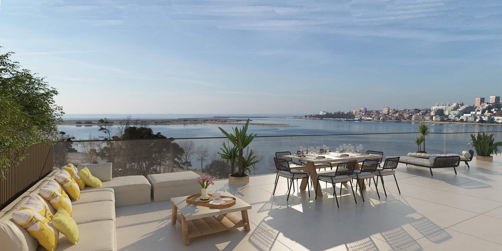 Wohnung zu verkaufen mit Terrasse, in exklusiver Wohnanlage, V. N. Gaia, Porto, Portugal_175437