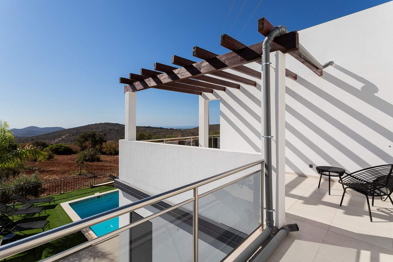 New Villa with 4 bedrooms, sea and mountain view, Loulé, Algarve_179028