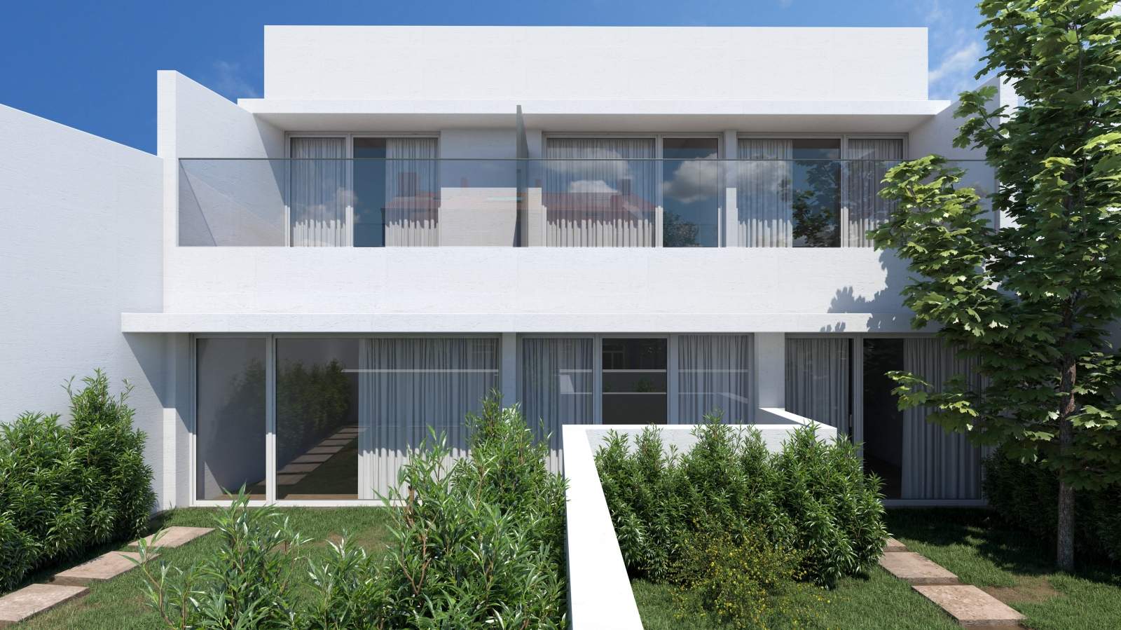Villa nuevo con terraza, en venta, en V. N. Gaia, Portugal_179907
