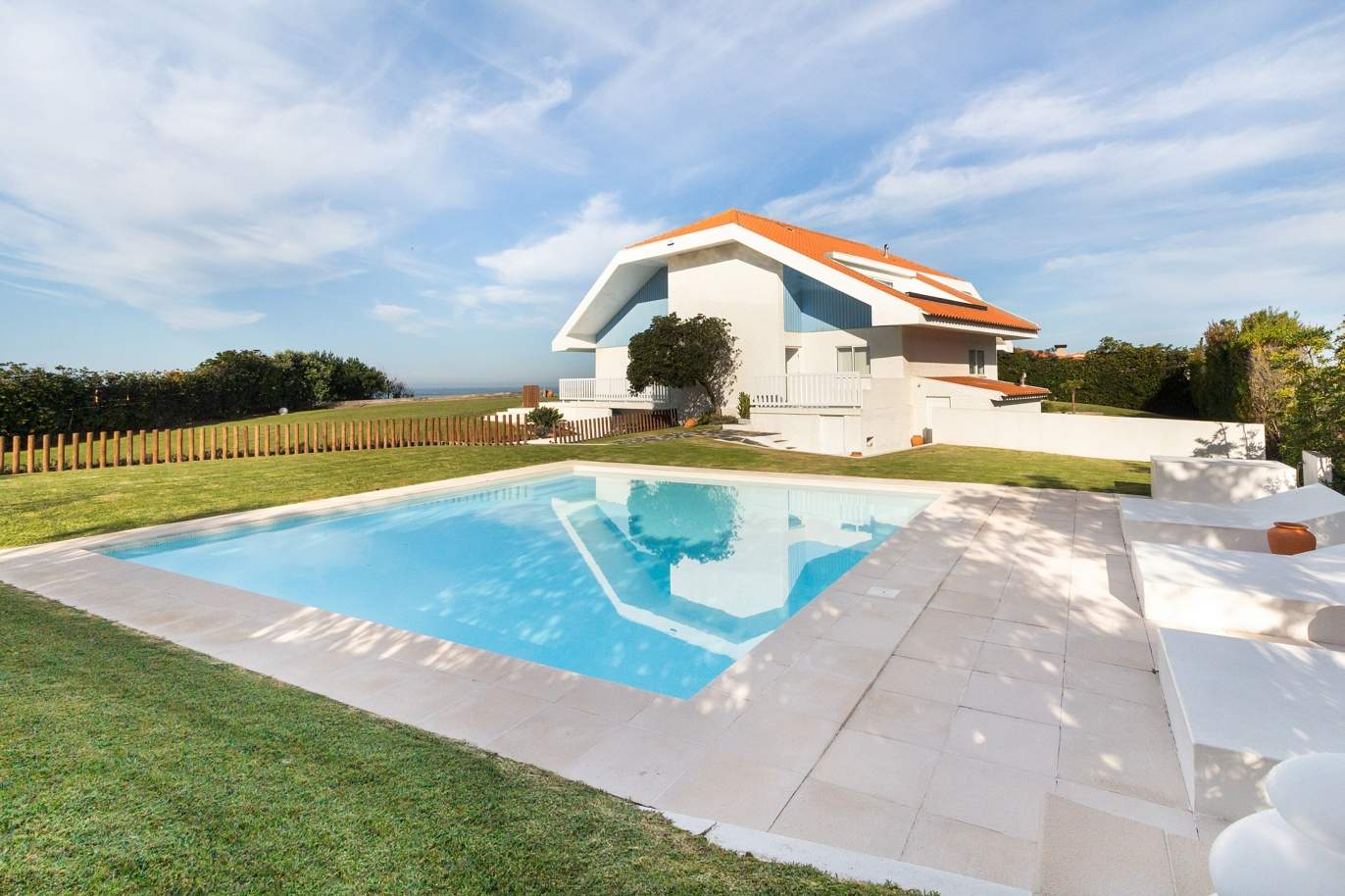 Luxury villa in 1st line of sea, for sale, in Fao, Portugal_181230