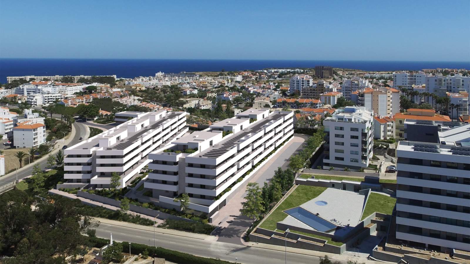 Appartement neuf de 2 chambres, copropriété privée, Lagos, Algarve_181545