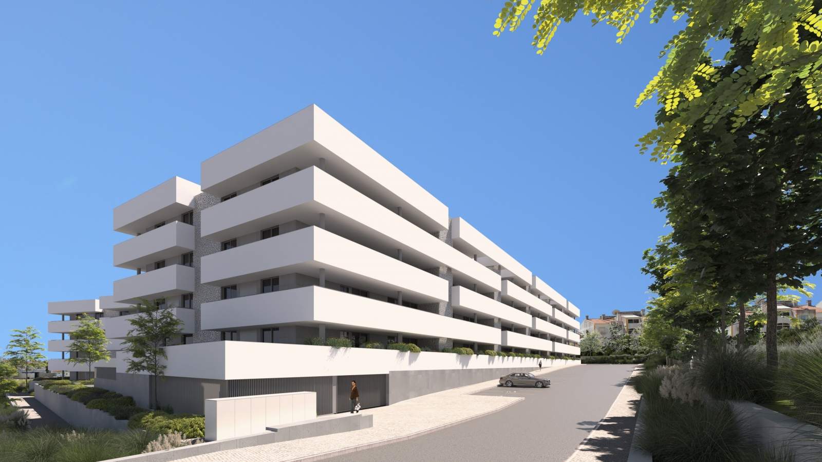 New 2 bedroom apartment, private condominium, Lagos, Algarve_181551