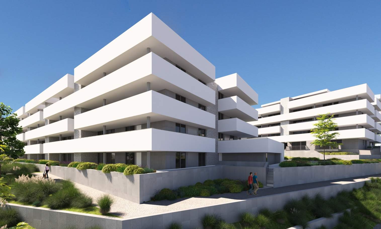New 2 bedroom apartment, private condominium, Lagos, Algarve_181554