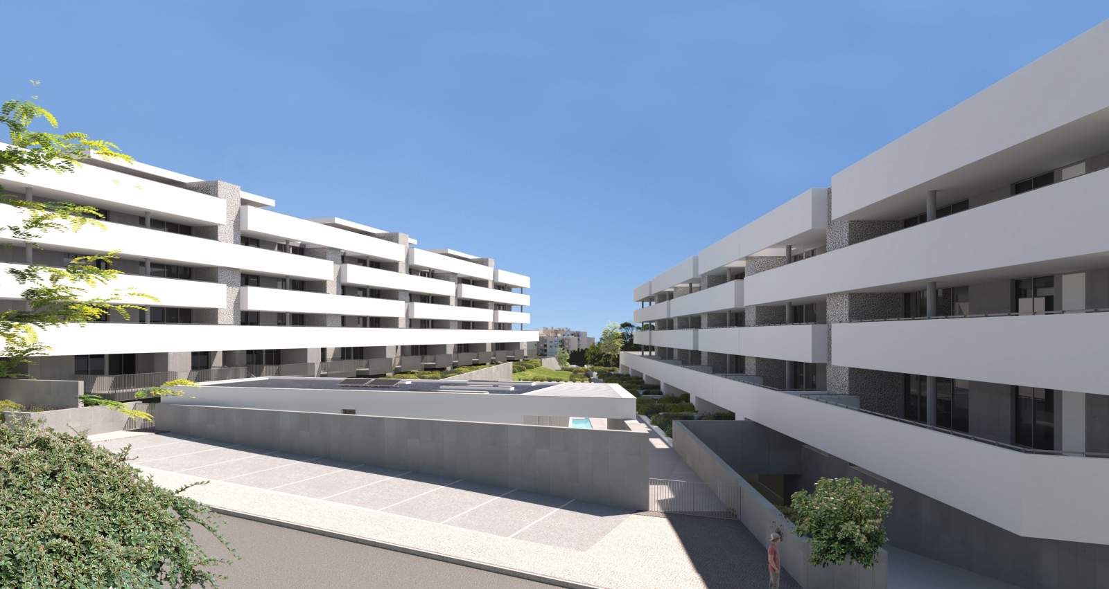 New 2 bedroom apartment, private condominium, Lagos, Algarve_181573