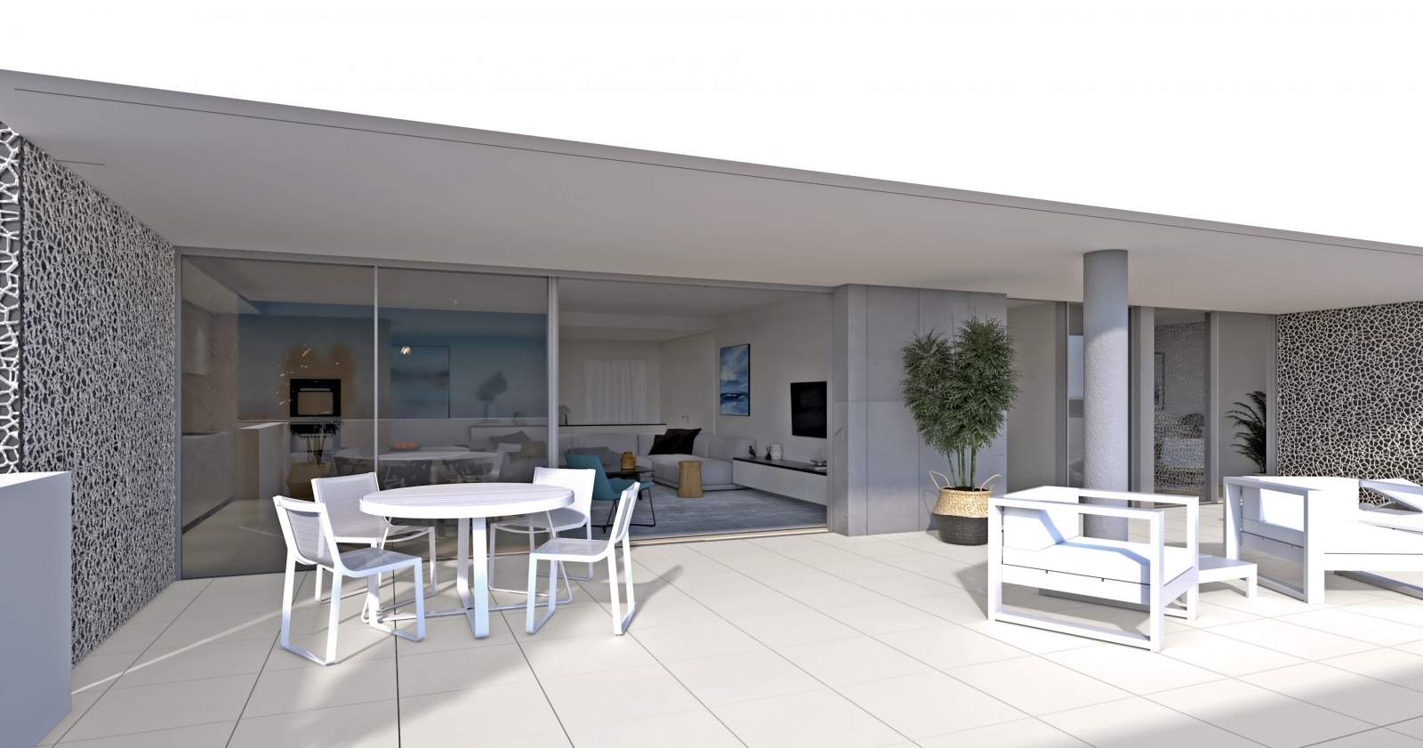 New 1 bedroom apartment, private condominium, Lagos, Algarve_181611
