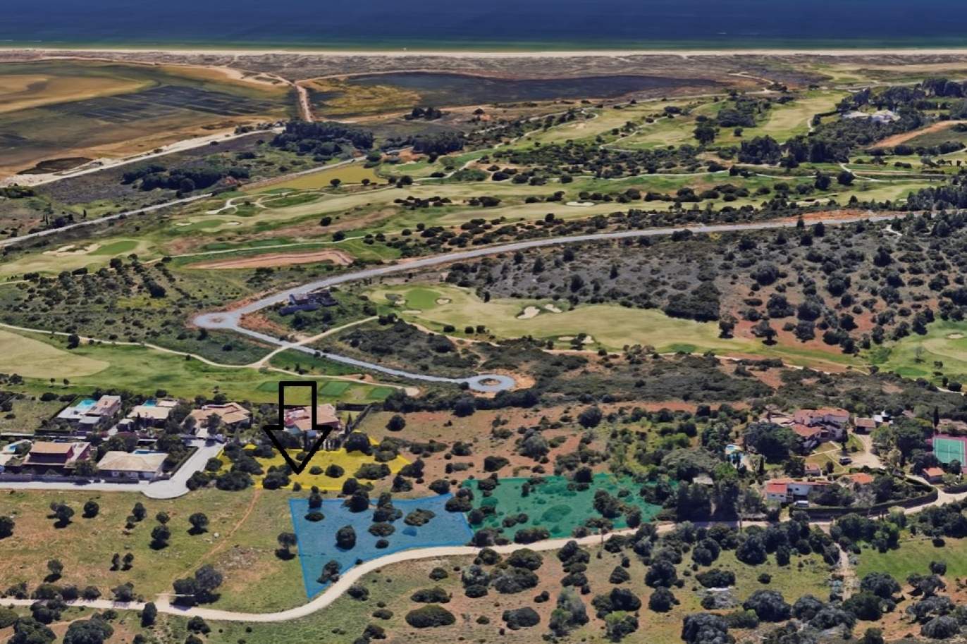 Plot of land for construction, with partial sea view, Lagos, Algarve_182648