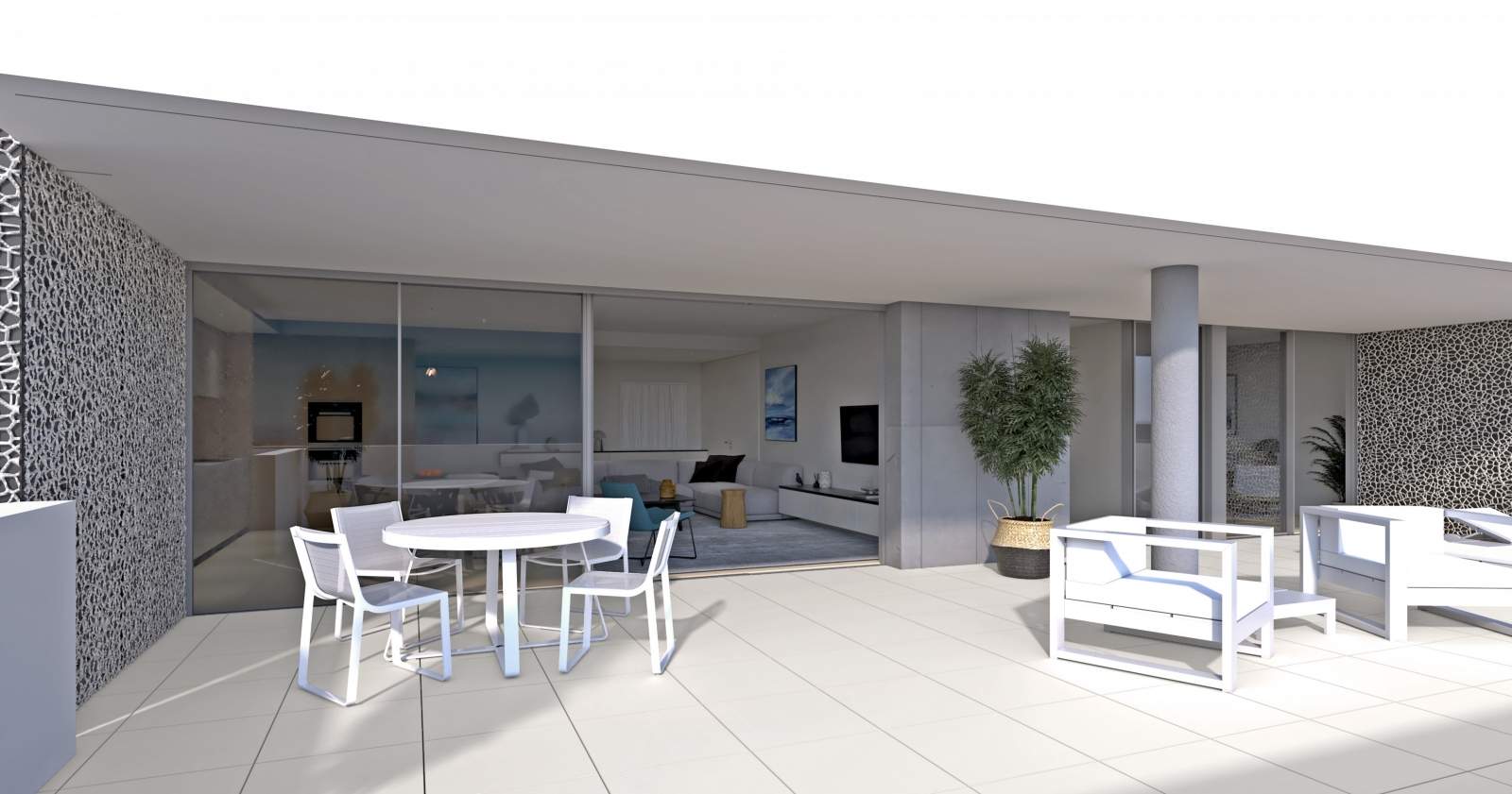 Apartamento novo com vistas mar, em condomínio privado, Lagos, Algarve_183665