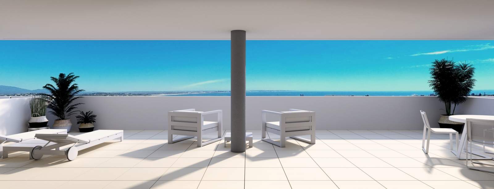 Apartamento novo com vistas mar, em condomínio privado, Lagos, Algarve_183667