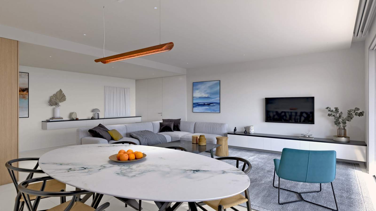 New apartment with sea views, in private condominium, Lagos, Algarve, Portugal_183684