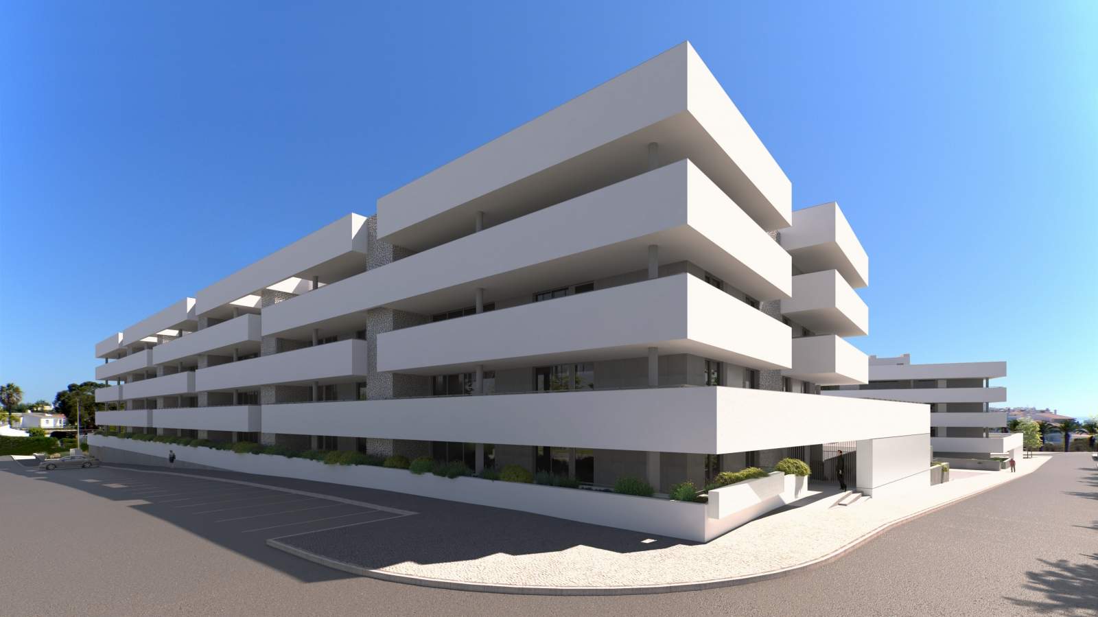 Neue Wohnung mit Meerblick in privater Wohnanlage, Lagos, Algarve, Portugal_183900
