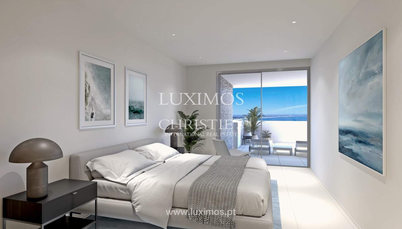 New apartment with sea views, in private condominium, Lagos, Algarve, Portugal_183905