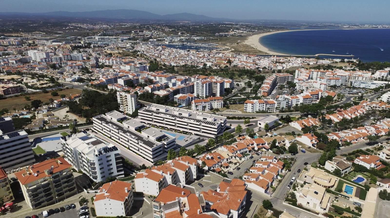 New apartment with sea views, in private condominium, Lagos, Algarve, Portugal_183981