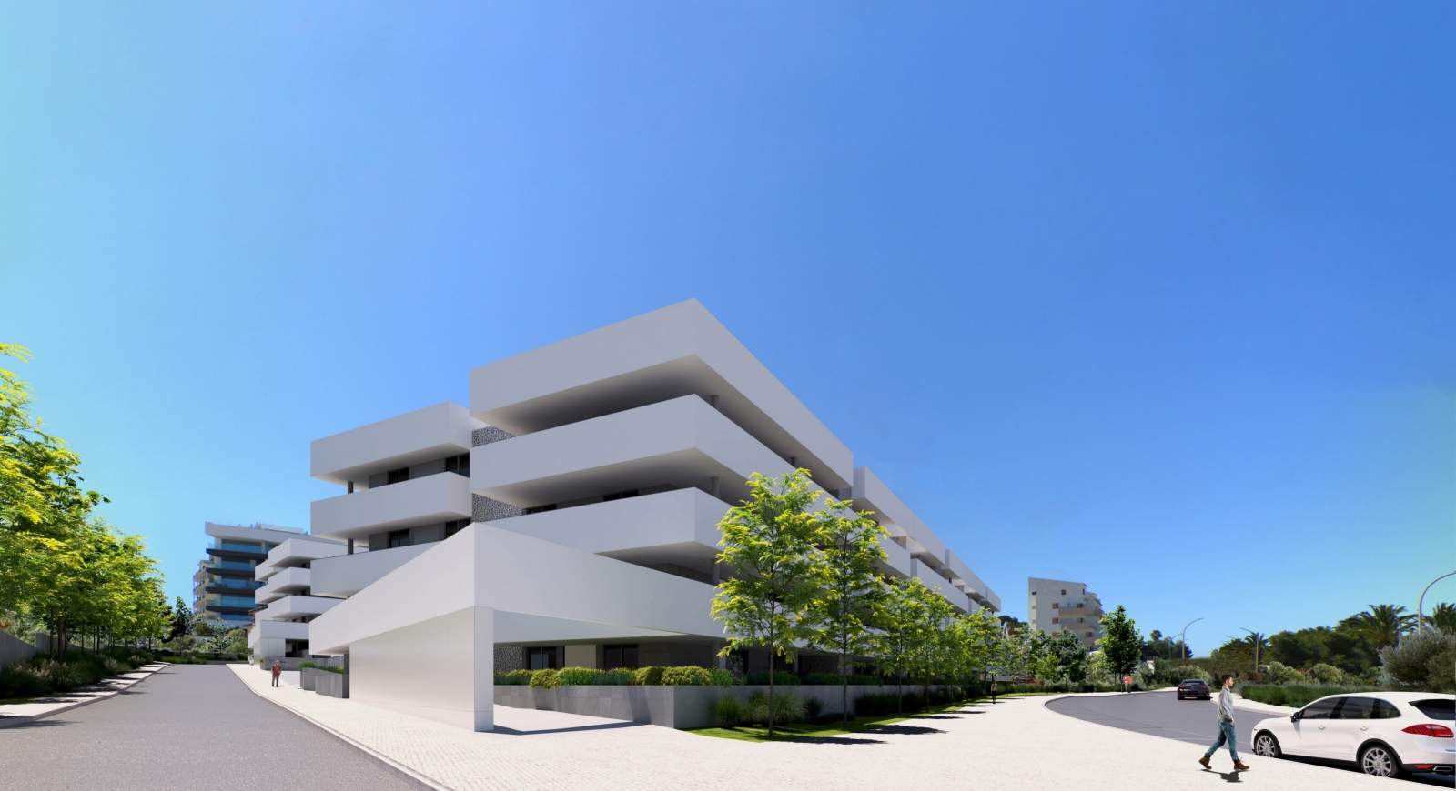 Appartement neuf avec vue sur la mer dans un condominium privé, Lagos, Algarve, Portugal_184115