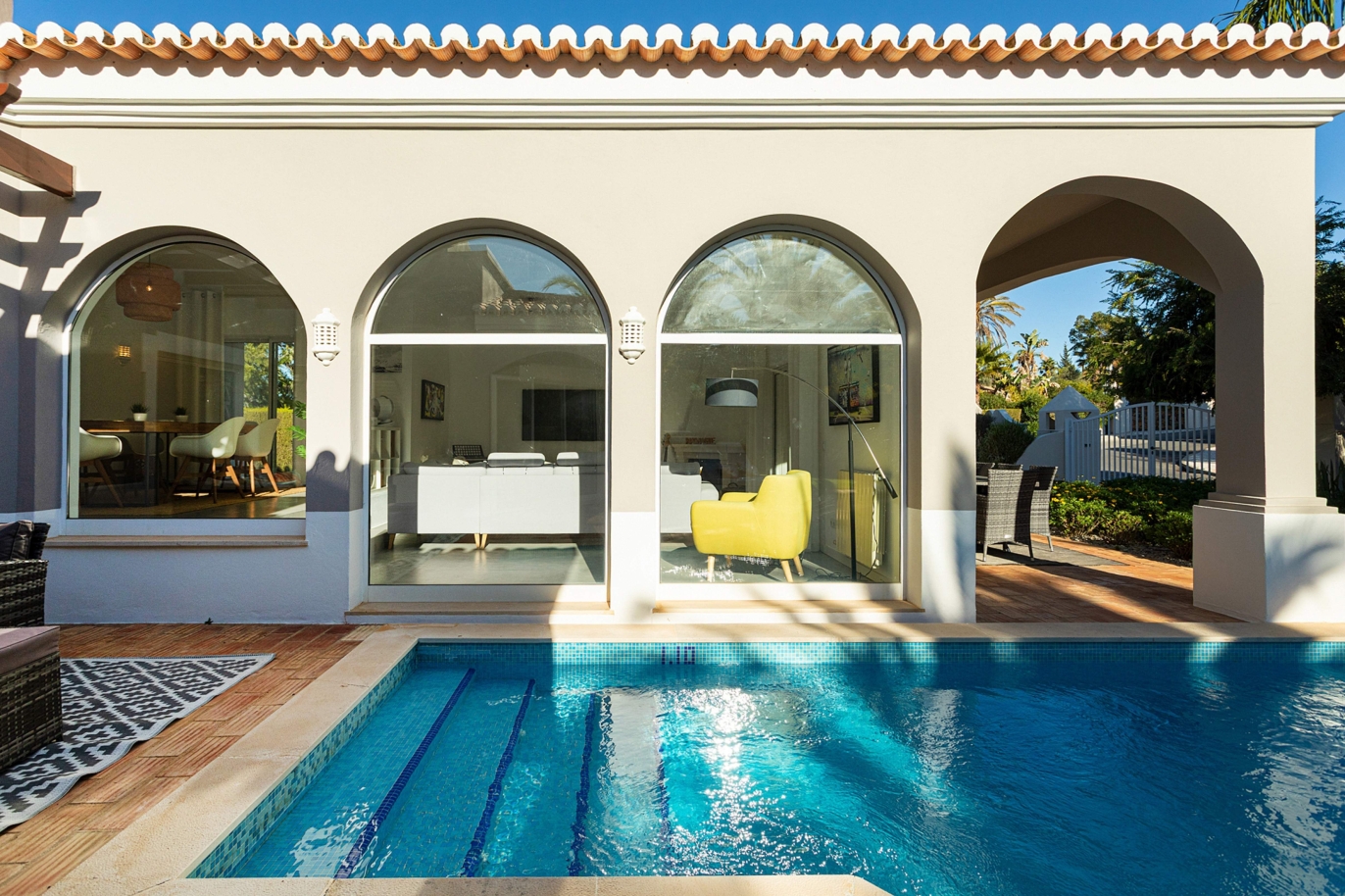 Villa mit Pool, im Golf Resort, Lagoa, Algarve_184488