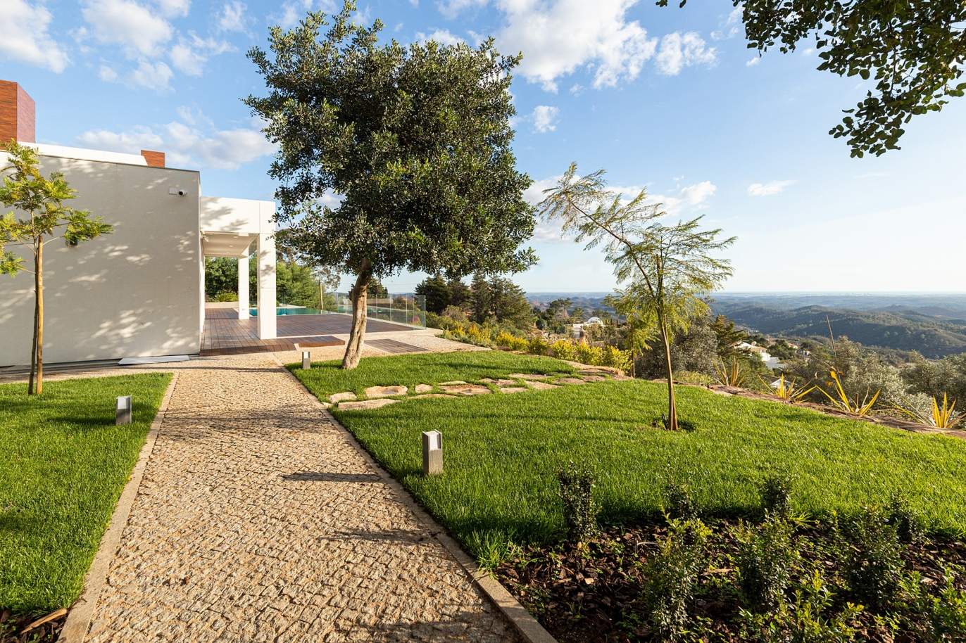 Villa mit zeitgenössischer Architektur, Berg- und Meerblick, Monchique, Algarve_184904