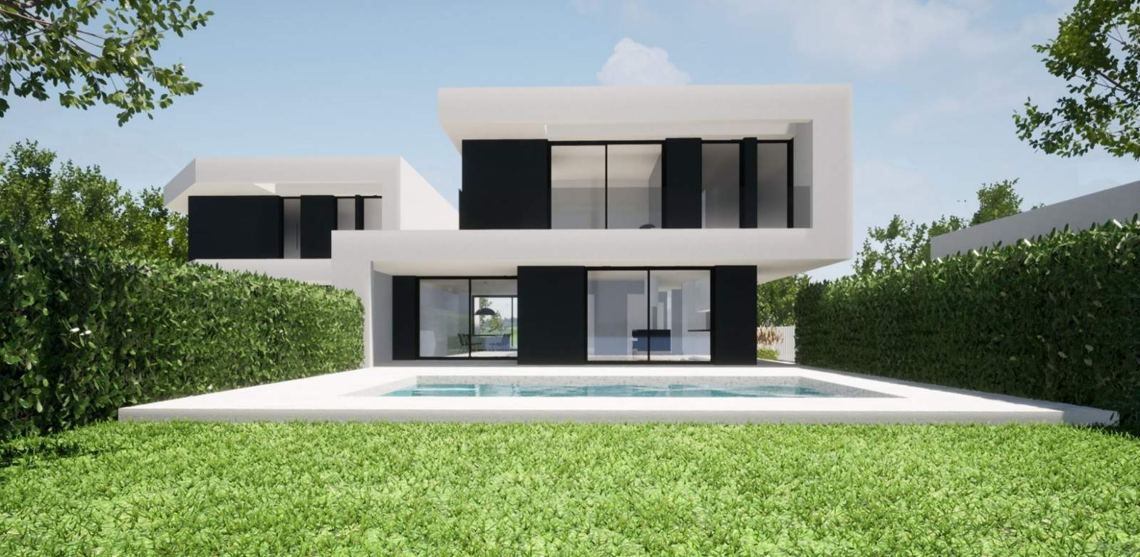Land for construction of villa with swimming pool, Lagoa, Algarve_185801