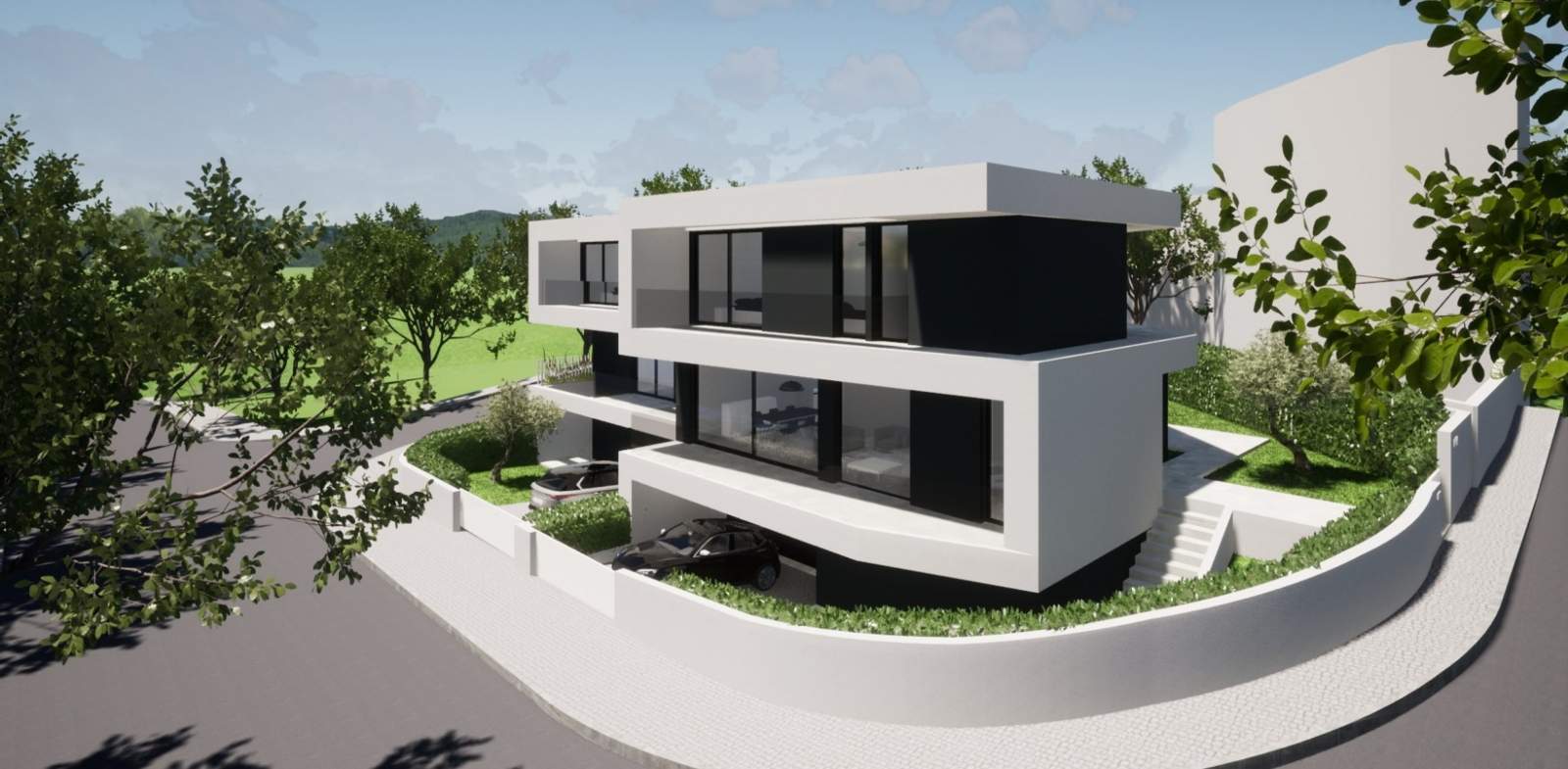 Land for construction of villa with swimming pool, Lagoa, Algarve_185805
