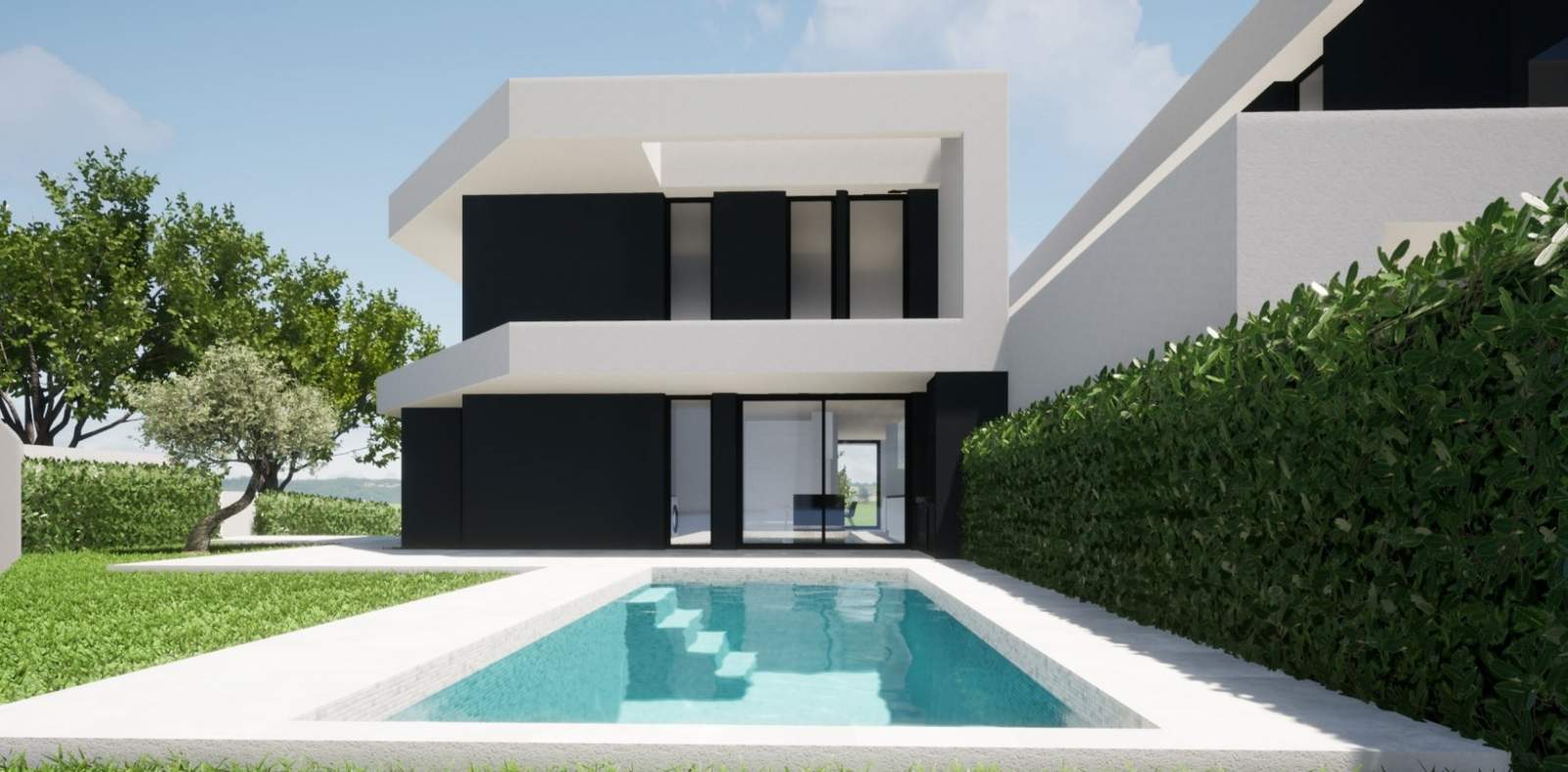 Land for construction of villa with swimming pool, Lagoa, Algarve_185814
