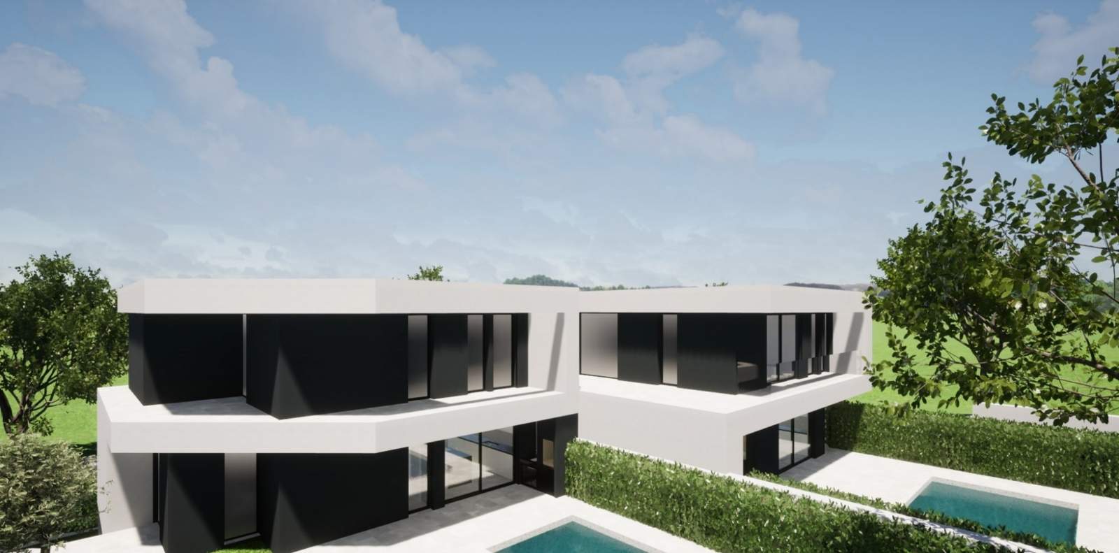 Land for construction of villa with swimming pool, Lagoa, Algarve_185816