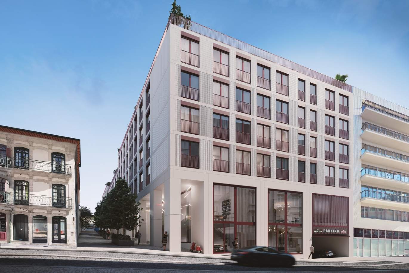 Apartamento novo com mezzanine, para venda, no centro do Porto, Portugal_193863