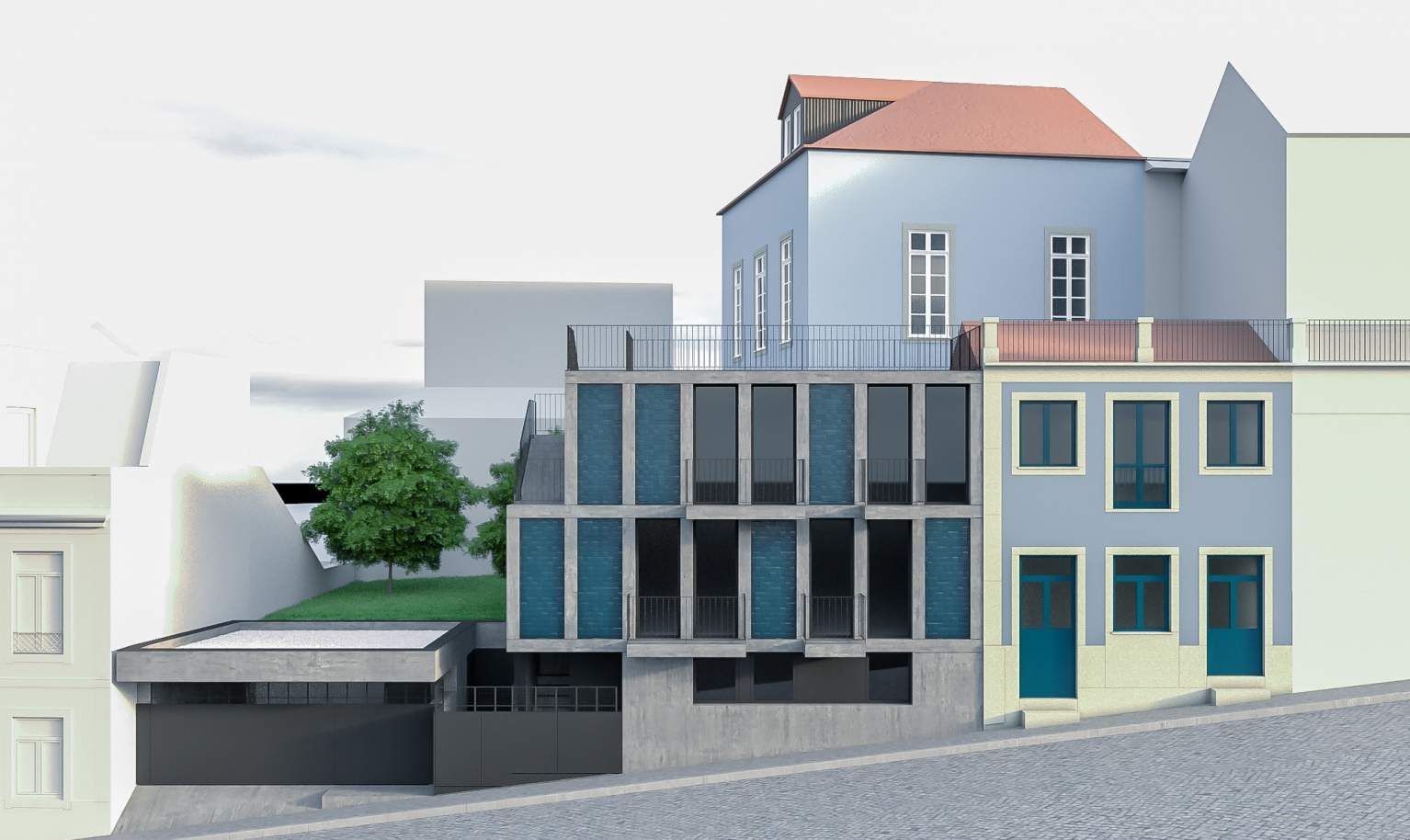 Selling: Building with approved project, for rehabilitation, in V. N. Gaia, Porto, Portugal_194985