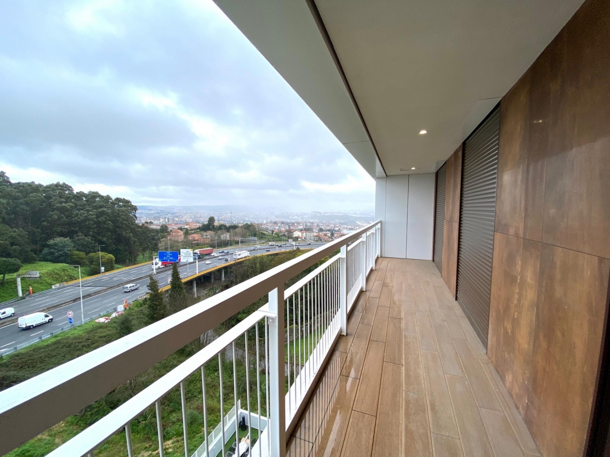 Nouveau duplex penthouse avec balcon, à vendre, à Antas, Porto, Portugal_195156