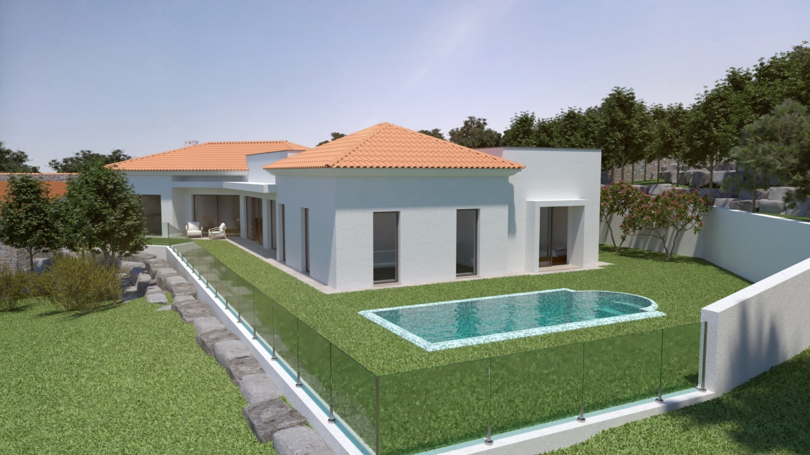 Land for construction of 3 bedroom villa, for sale, in Silves, Algarve_200012