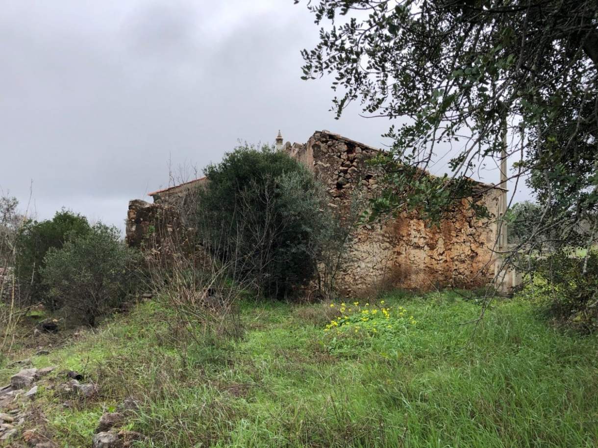 Terrain avec ruine et projet approuvé, à vendre, Loulé, Algarve_200943